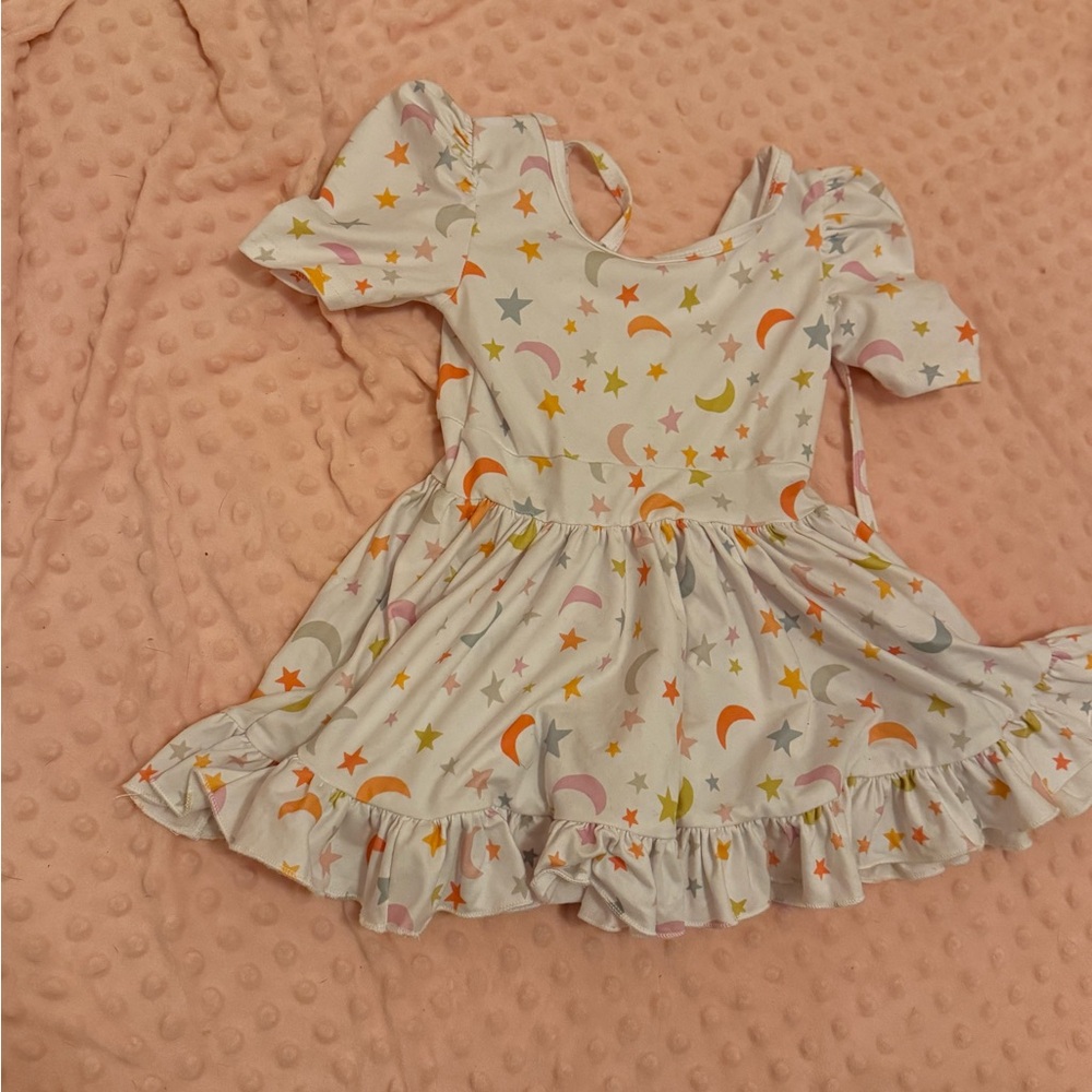 Starry Night Kids Dress